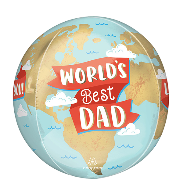 Orbz Worlds Best Dada Globe
